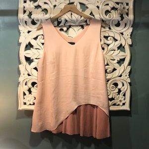 H by Halston pink top